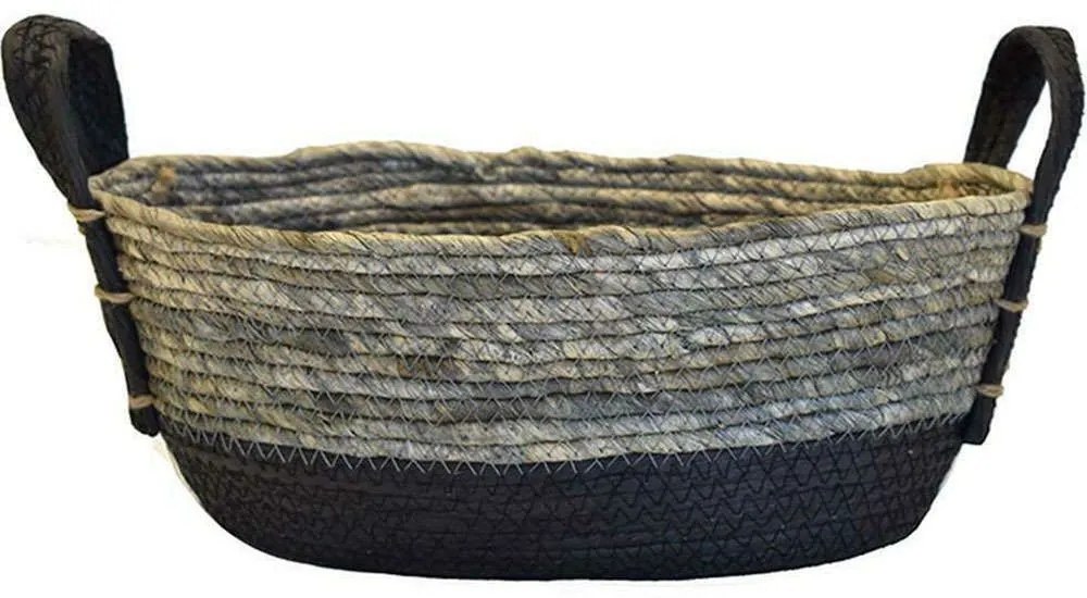 Καλάθι 00.06.67385 36x26x15cm Black-Grey Mat