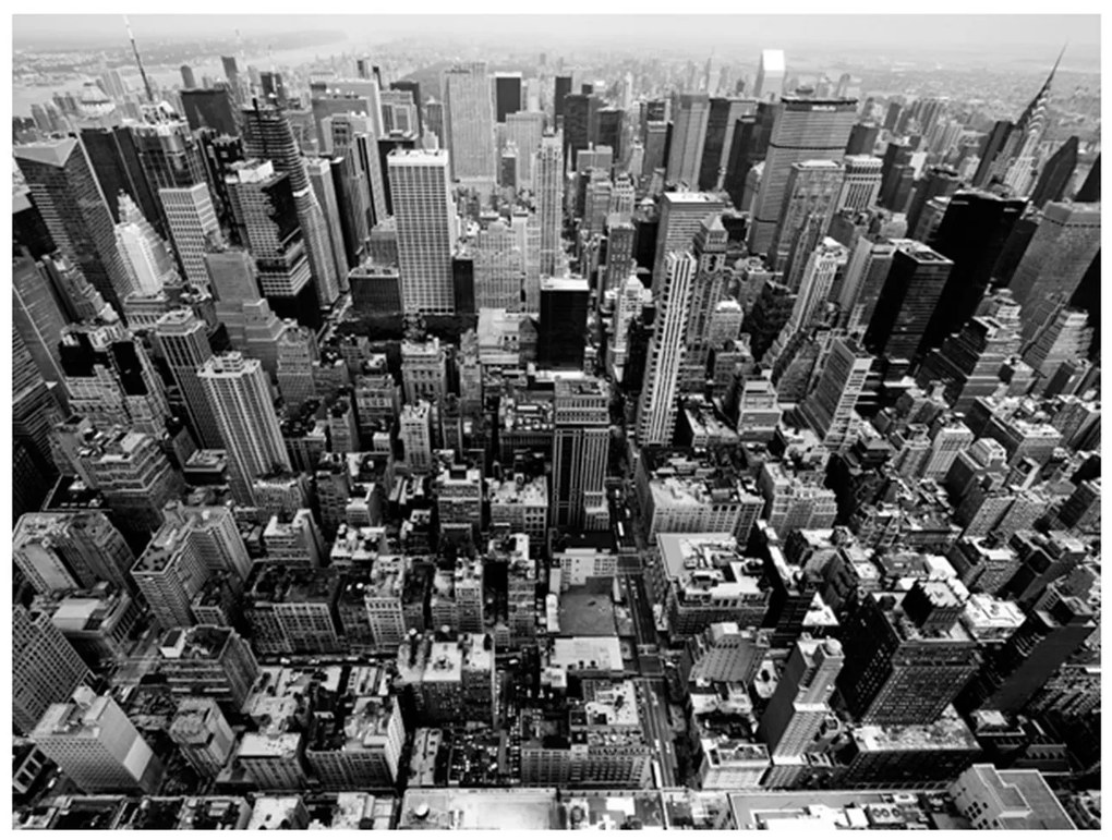 Φωτοταπετσαρία - USA, New York: black and white 200x154