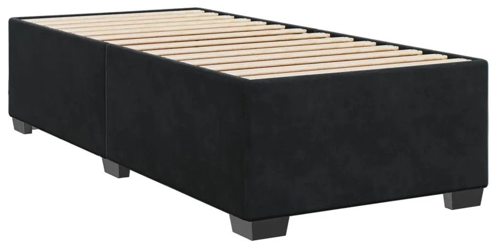 ΚΡΕΒΑΤΙ BOXSPRING ΜΕ ΣΤΡΩΜΑ ΜΑΥΡΟ 90X190 ΕΚ. ΒΕΛΟΥΔΙΝΟ 3286194