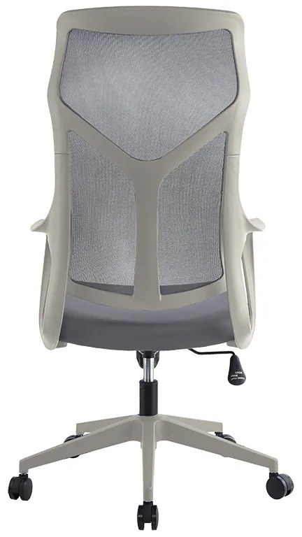 Καρέκλα γραφείου διευθυντή Flexibility mend pakoworld ύφασμα mesh γκρι