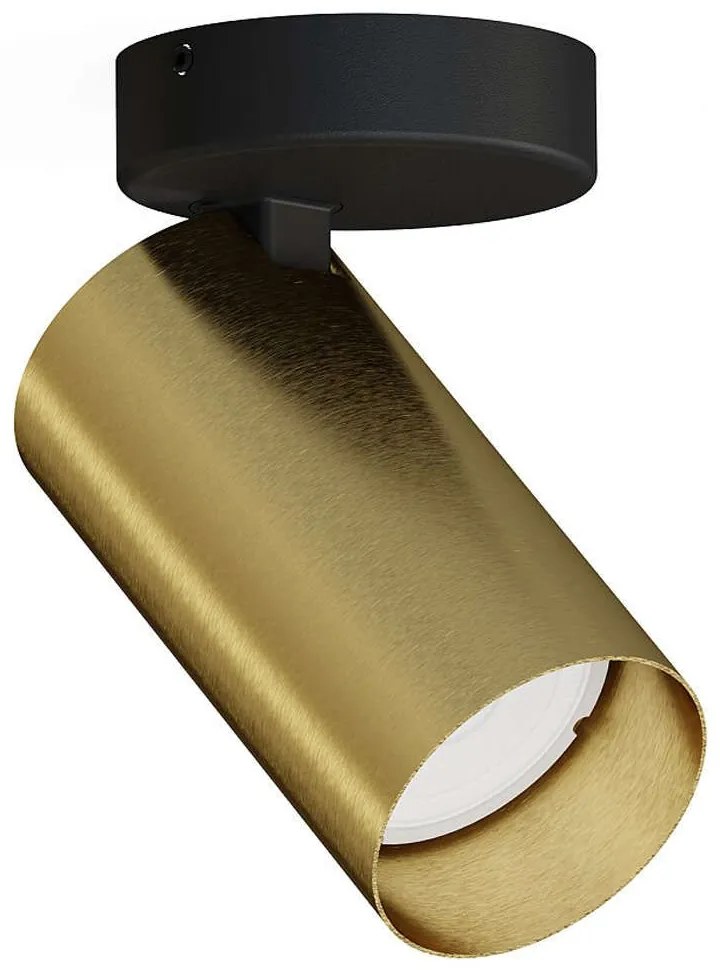 Φωτιστικό Οροφής - Σποτ Mono 7778 1xGU10 10W Solid Brass Nowodvorski Μέταλλο,Πλαστικό