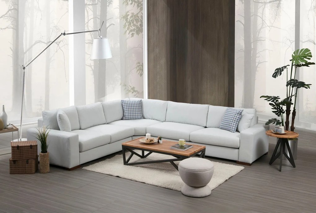 Corner Sofa Loop 20 White