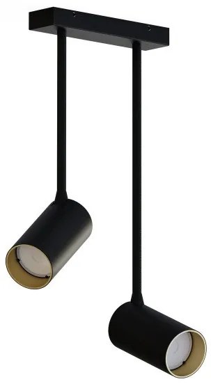 Κρεμαστό Φωτιστικό Οροφής GU10 10W IP20 Mono Long Nowodvorski-7675-Μαύρο-Χρυσό 7675