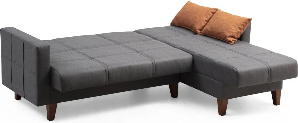 Sofa Set Polya L - Dark Grey Dark Grey