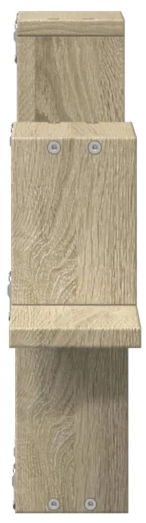 vidaXL Ράφι Τοίχου Sonoma Δρυς 104,5x10x43 εκ. από Επεξεργασμένο Ξύλο