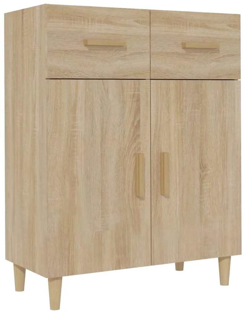 vidaXL Μπουφές Sonoma Δρυς 69,5 x 34 x 89 εκ. από Επεξεργασμένο Ξύλο