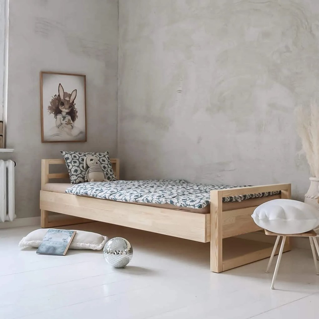 Κρεβάτι  Modern Max Natural 140×200cm  Luletto (Δώρο 10% έκπτωση στο Στρώμα)