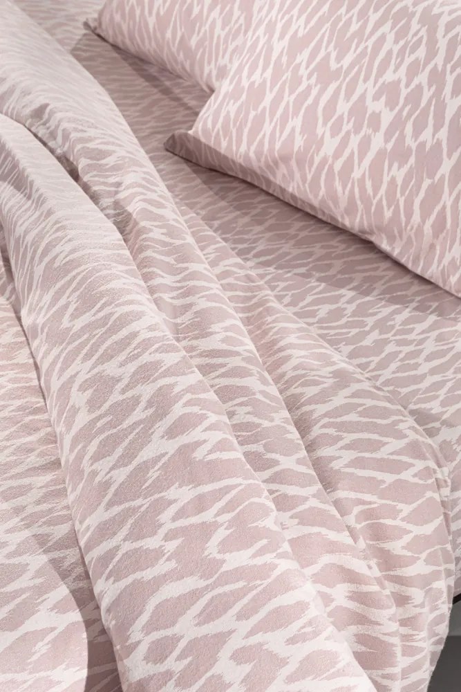 ΣΕΝΤΟΝΙ MAGMA DUSTY PINK FLANNEL 165X200+35  ΛΑΣΤΙΧΟ  ΣΕΤ 4ΤΜΧ - Guy Laroche