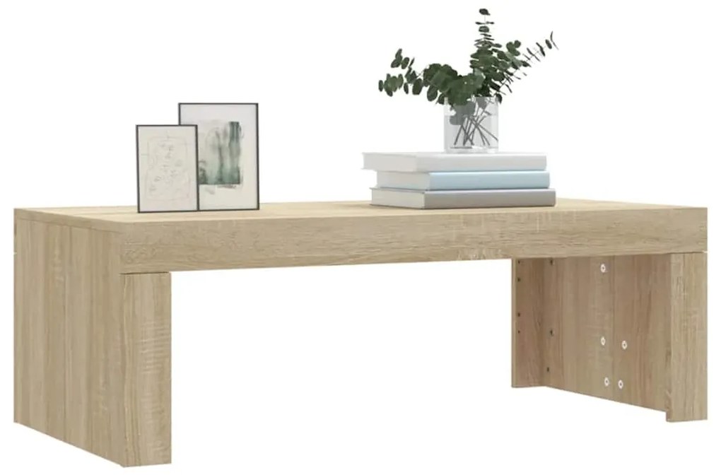 vidaXL Τραπεζάκι Σαλονιού Sonoma Δρυς 102x50x36 εκ. Επεξεργασμένο Ξύλο
