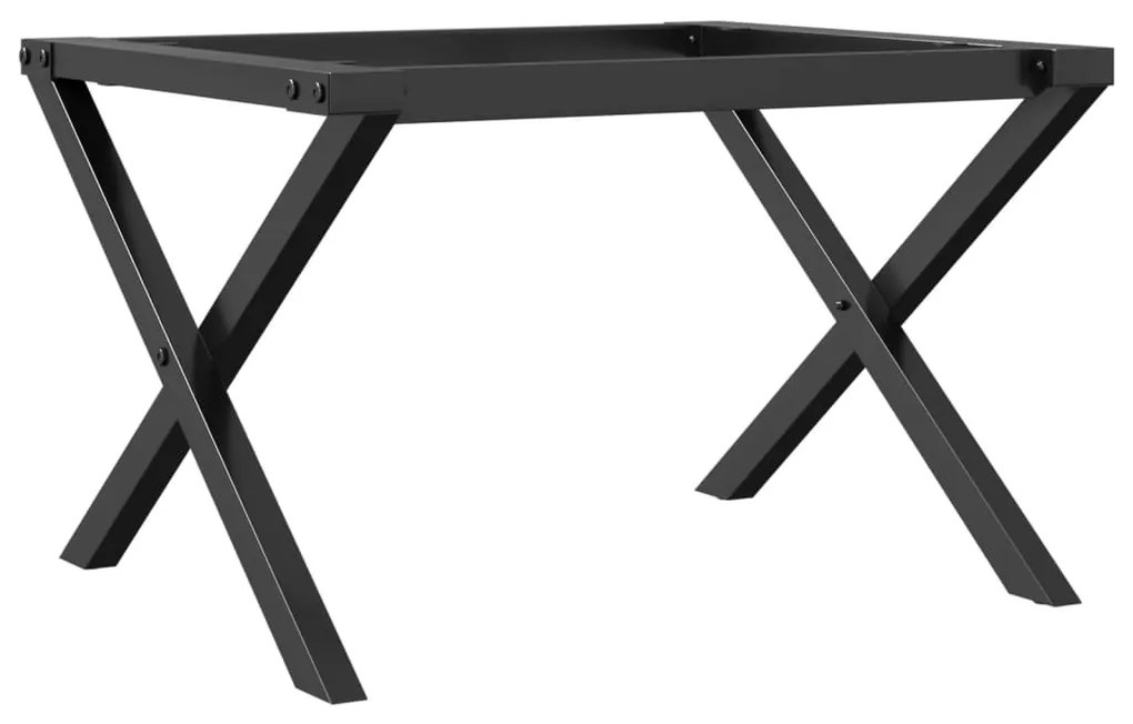 vidaXL Πόδια Τραπεζιού Σαλονιού σε Σχήμα «Χ» 60x40x38 εκ. Ατσάλι
