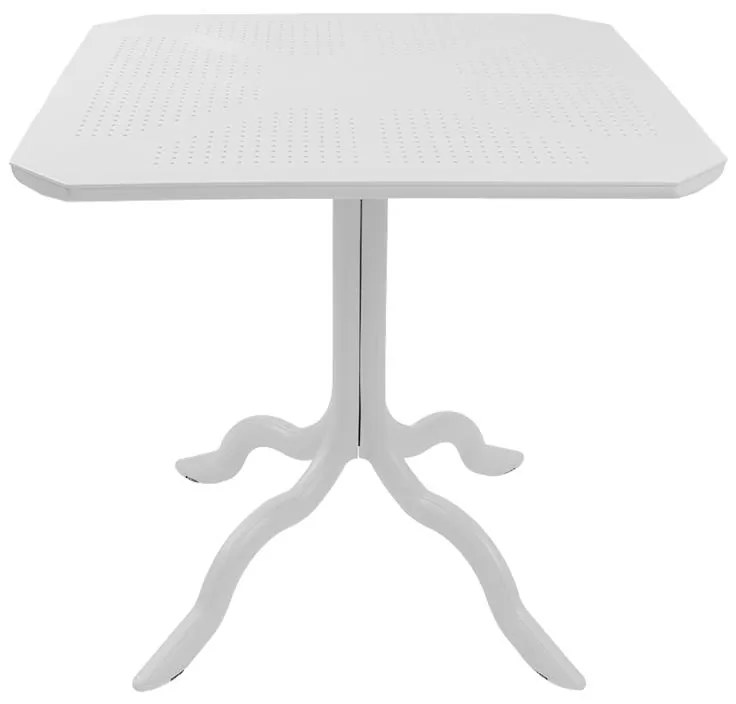 Τραπέζι Icon  PP σε λευκή απόχρωση 80x80x74.5εκ 80x80x74.5 εκ.