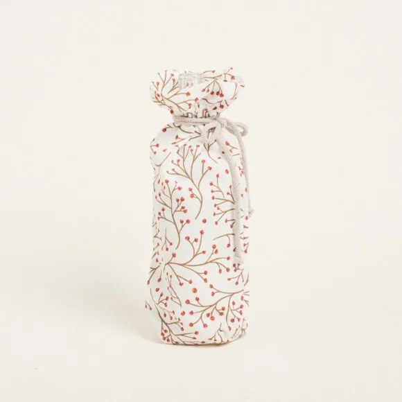 Beauty Home ΜΠΟΥΚΑΛΟΘΗΚΗ ΜΕ ΚΟΡΔΟΝΙ 33 x 15 cm  BERRIE XMAS