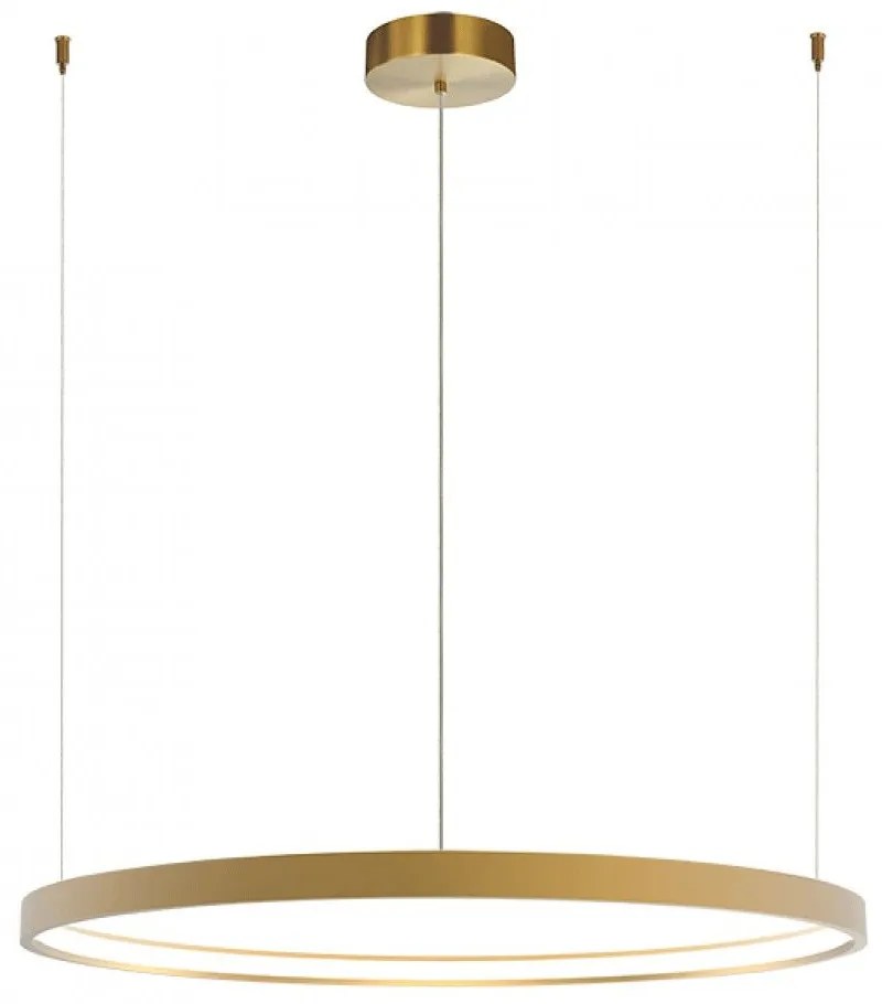 Φωτιστικό Οροφής 23032 60x207cm Led 28W 3000K Dimmable Triac Gold