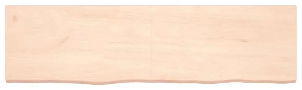 vidaXL Επιφάνεια Τραπεζιού 180x50x(2-6)εκ Ακατέργαστο Μασίφ Ξύλο Δρυός