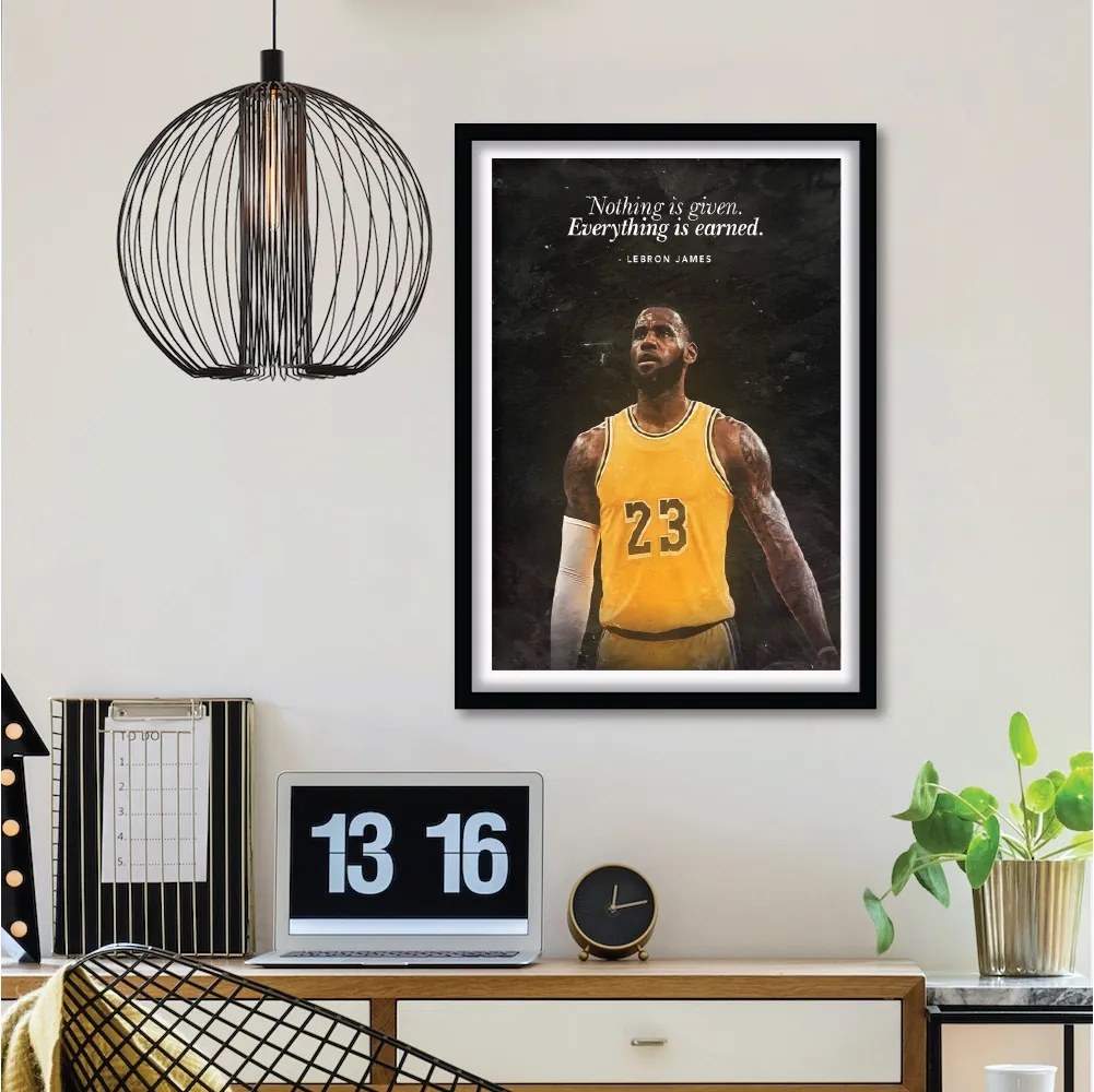 Πόστερ &amp; Κάδρο Lebron James KD0503 30x40cm Εκτύπωση Πόστερ (χωρίς κάδρο)