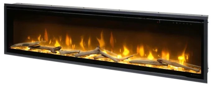 Έξυπνο Ηλεκτρικό Τζάκι Ένθετο 2000W Μαύρο Dimplex Ignite Evolve 60 500003710 Sieline-500003710-Μαύρο 500003710