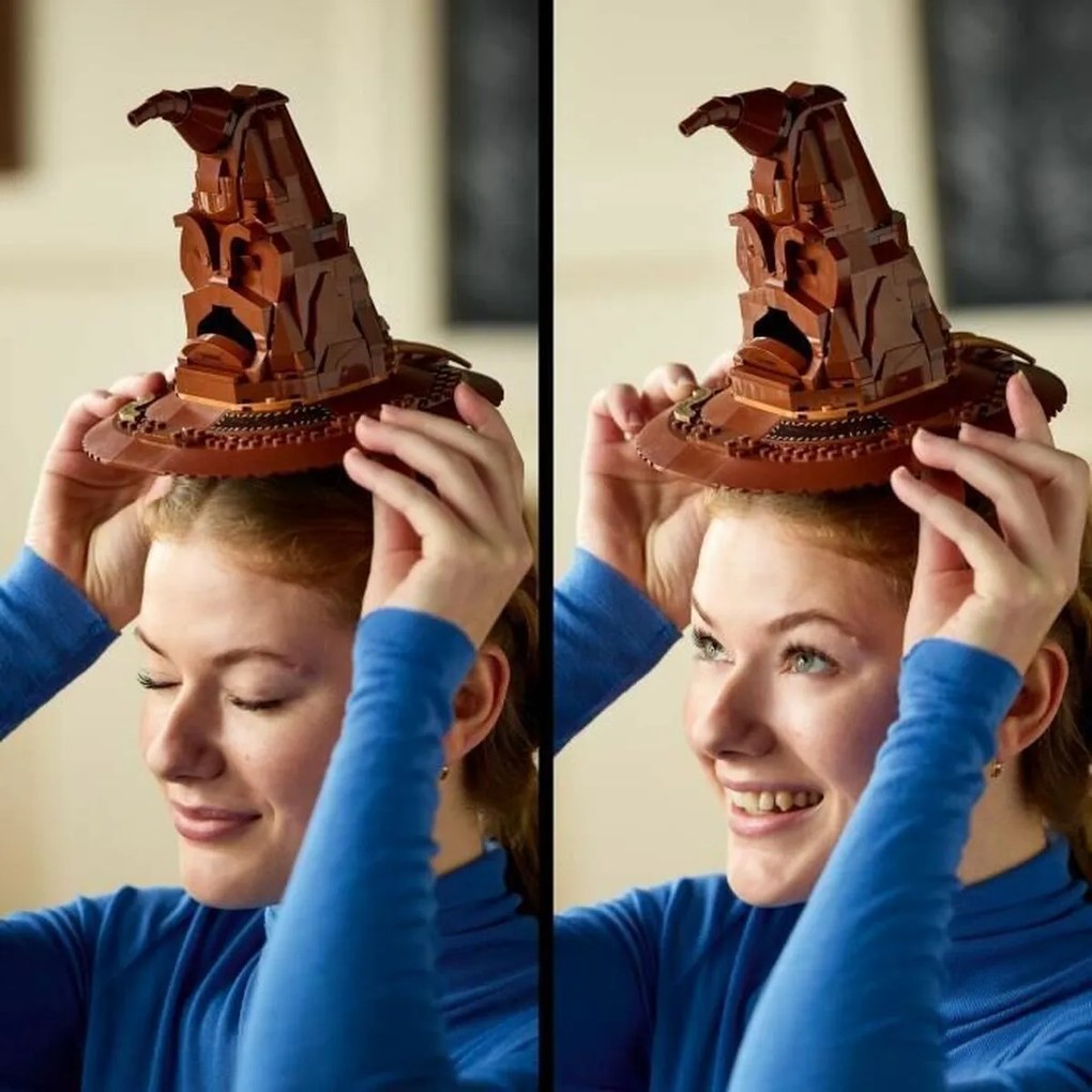 Παιχνίδι Kατασκευή Lego Harry Potter 76429 The Sorting Hat that Talks Πολύχρωμο