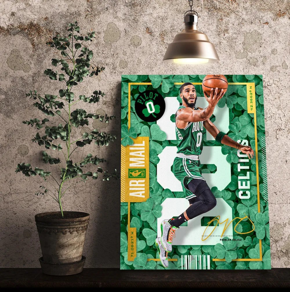 Πίνακας σε καμβά Jayson Tatum KNV1548 30cm x 40cm