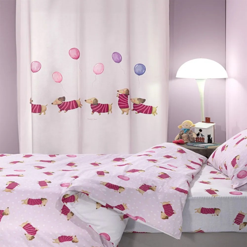 Κουρτίνα Παιδική Soft-Touch Pet Fuchsia Saint Clair 160x240 cm 160x240cm Πολυέστερ