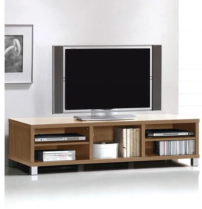 ANALOG Έπιπλο TV Απόχρωση Sonoma Oak  150x59x41cm [-Φυσικό-] [-MDF - Κόντρα Πλακέ - Καπλαμάς - Νοβοπάν-] Ε7385,2