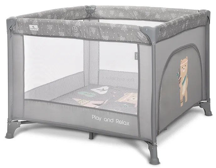 LORELLI ΠΑΡΚΟ PLAY AND RELAX GREY ADVENTURE 10080682421