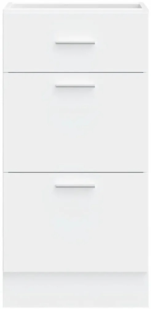 vidaXL Κάτω ντουλάπι Lyon λευκό 40x46x81,5 cm Ξύλινο μηχανουργικό ξύλο
