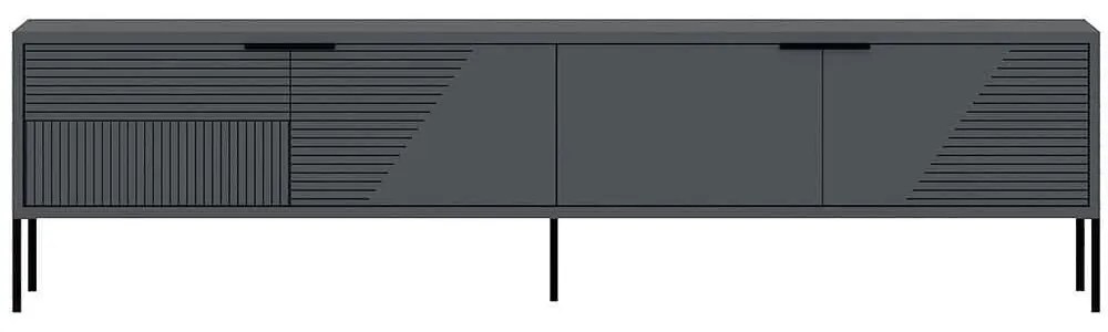 Έπιπλο Τηλεόρασης Dore 327ODS1317 180x30x45cm Anthracite