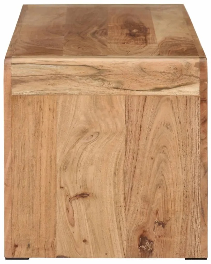 vidaXL Έπιπλο Τηλεόρασης 110 x 33 x 33 εκ. από Μασίφ Ξύλο Ακακίας