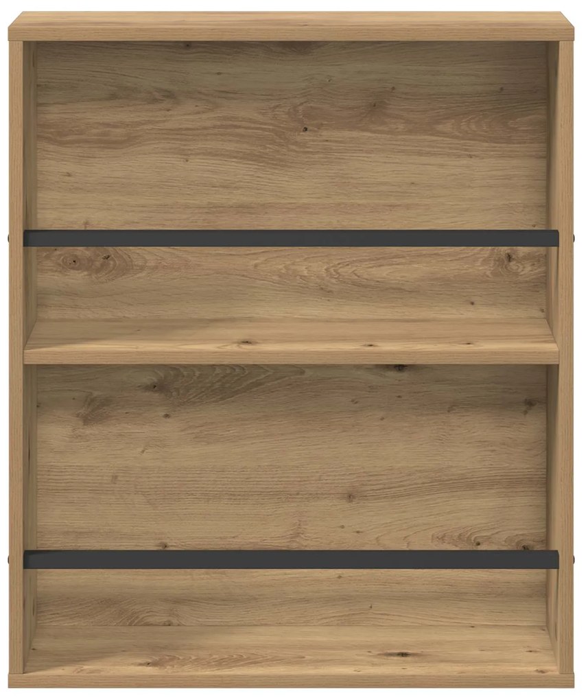 vidaXL Ράφι Περιοδικών με ράφι 2 pcs Artisan Oak 60 x 12 x 70 εκ