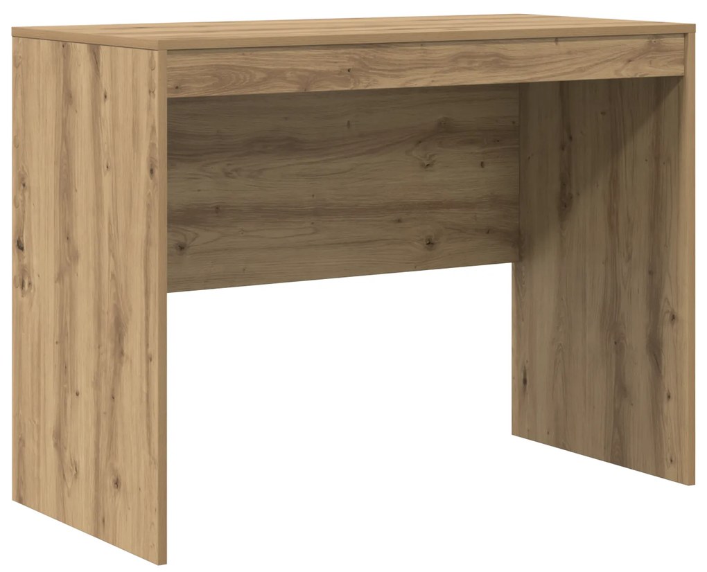 vidaXL Γραφείο Artisan Oak MDF 100 x 50 x 76 εκ. Απλό