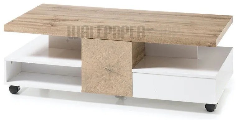 Τραπεζάκι Σαλονιού Μπεζ 110x70x40