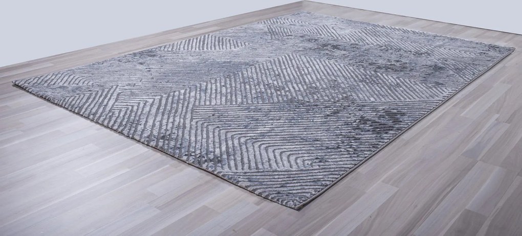 Χαλί Colore Colori Ostia 7100 Γκρι Μπλε 220 x 320 εκ.