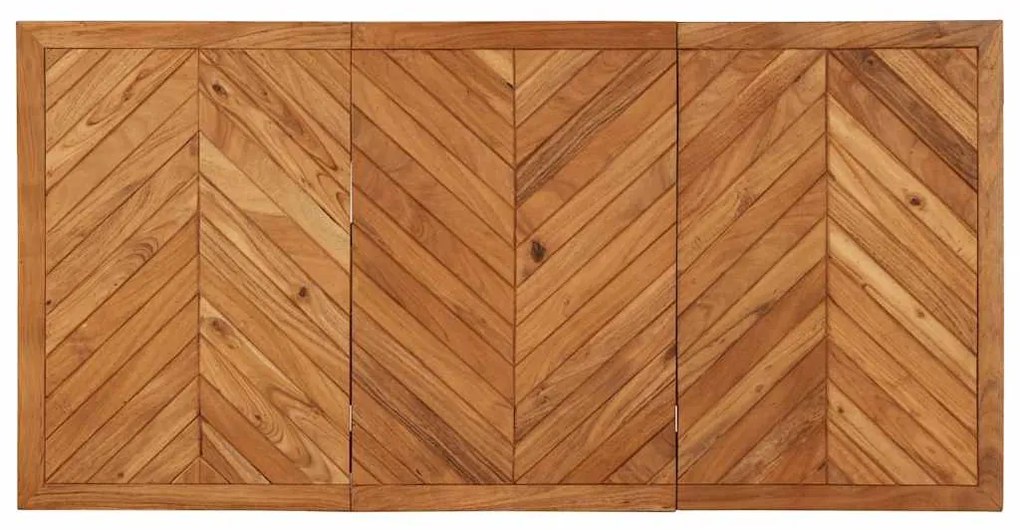 vidaXL Τραπεζαρία 140 x 70 x 75 εκ. από Μασίφ Ξύλο Ακακίας