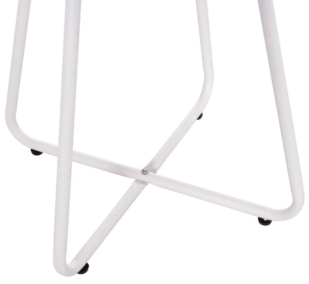 ΣΕΤ LOUNGE 3TMX ΕΞ.ΧΩΡΟΥ OREGO HM21107.02 ΑΛΟΥΜΙΝΙΟ &amp; ΜΕΤΑΛΛΟ ΣΕ ΛΕΥΚΟ