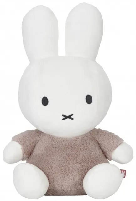 Miffy Fluffy Λούτρινο 35cm Μόκα με Εσωτερικό Κουδουνάκι 47-3921