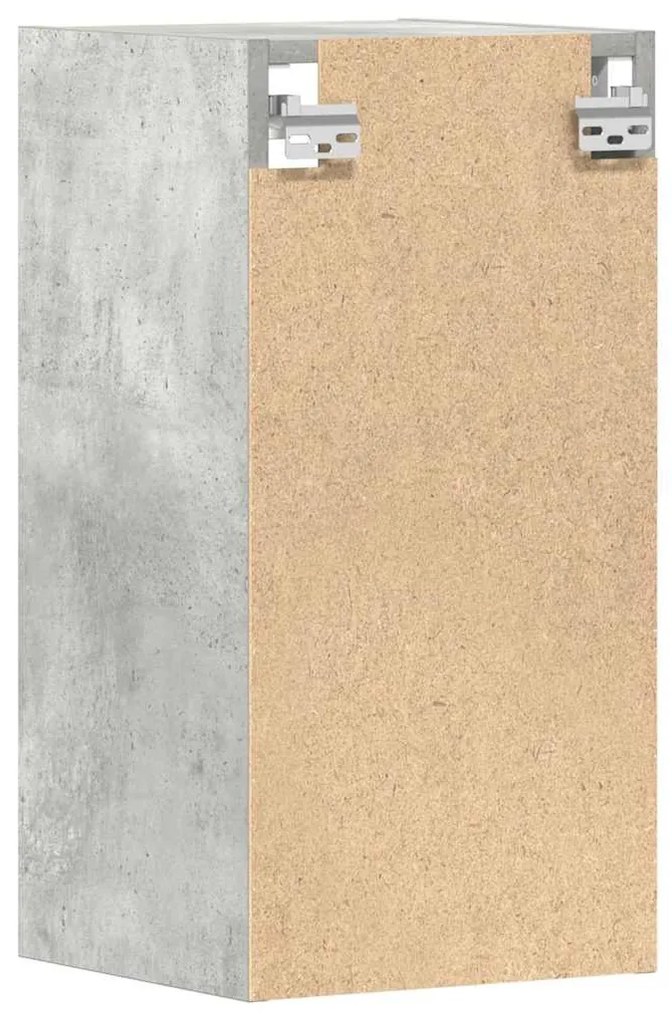vidaXL κρεμαστό ντουλάπι Riga μπετόν γκρι 30x29,5x60 cm