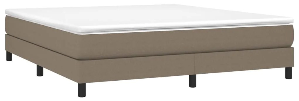 ΠΛΑΙΣΙΟ ΚΡΕΒΑΤΙΟΥ BOXSPRING TAUPE 160X200 ΕΚ. ΥΦΑΣΜΑΤΙΝΟ 3120528