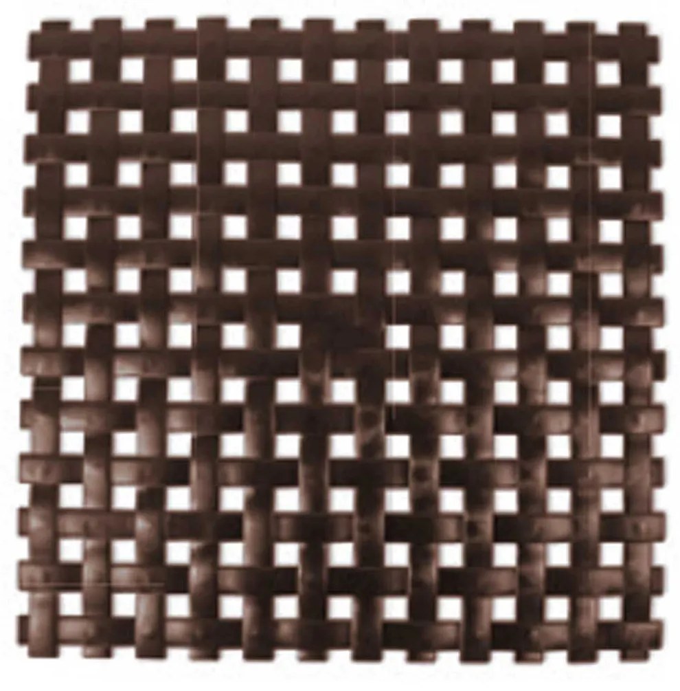 Πατάκι Αντιολισθητικό Plexo 00266.012 Brown 54Χ54 54x54cm PVC