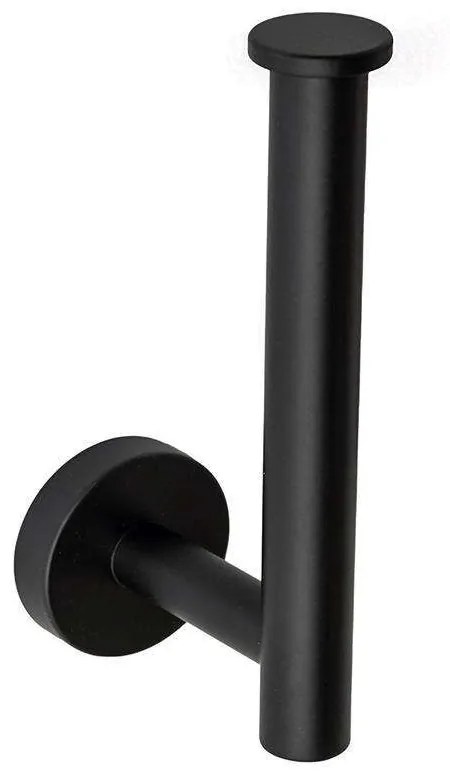 Χαρτοθήκη Εφεδρική 102-403 5x5x17cm Matte Black Pam&amp;Co Brass