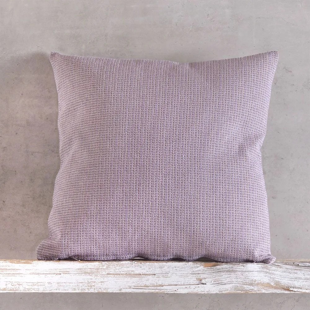 Μαξιλαροθήκη Διακοσμητική Silvana Lila Ρυθμός 40Χ40 Cotton-Polyester