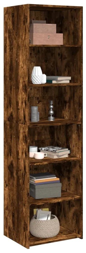 vidaXL Ντουλάπα Καπνιστή δρυς 50x41x185 εκ. από Επεξεργασμένο Ξύλο