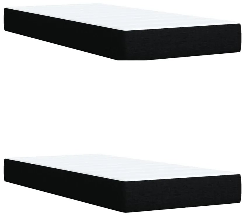 ΚΡΕΒΑΤΙ BOXSPRING ΜΕ ΣΤΡΩΜΑ ΜΑΥΡΟ 200X200 ΕΚ. ΥΦΑΣΜΑΤΙΝΟ 3287170