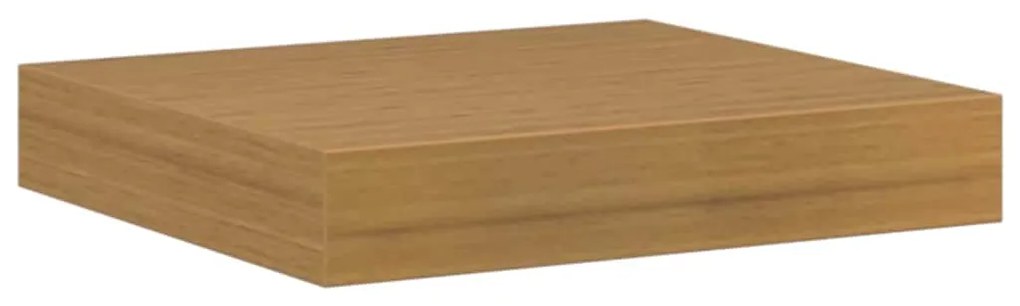 vidaXL Ράφι Τοίχου 4 pcs Μπεζ 23 x 23,5 x 4 εκ Επεξεργασμένο ξύλο