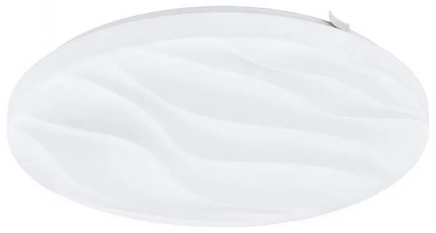 Φωτιστικό Οροφής-Πλαφονιέρα Led Benariba 99343 Ø330 3000K White Eglo Metal, Plastic