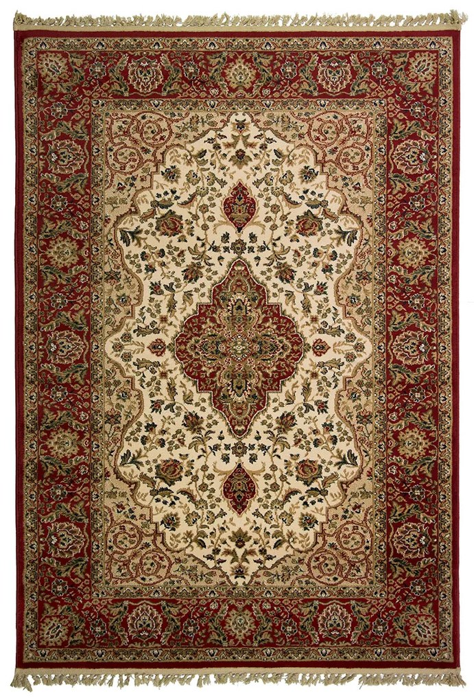 Χαλί Διαδρόμου (80x140) Βιοκαρπέτ Kirman 6802-0077 Ivory