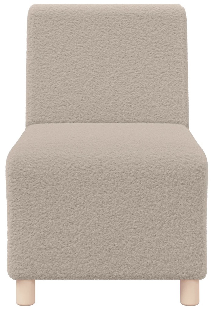 vidaXL Καθίσμα Σαλονιού 2 pcs Ανοιχτό γκρι 55 x 74 x 82 εκ. Βελούδο