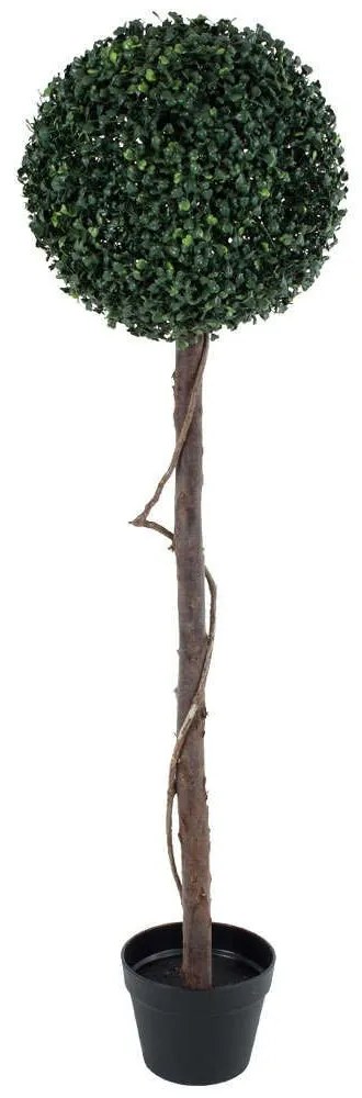 Τεχνητό Δέντρο Πυξός 20407 120cm Beige-Green Globostar Polyethylene,Wood