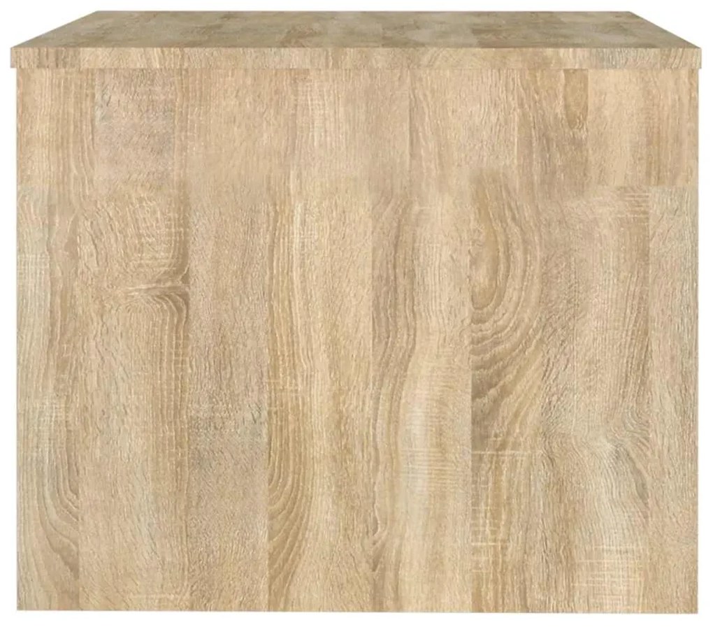vidaXL Τραπεζάκι Σαλονιού Sonoma Δρυς 80x50x40 εκ. Επεξεργασμένο Ξύλο