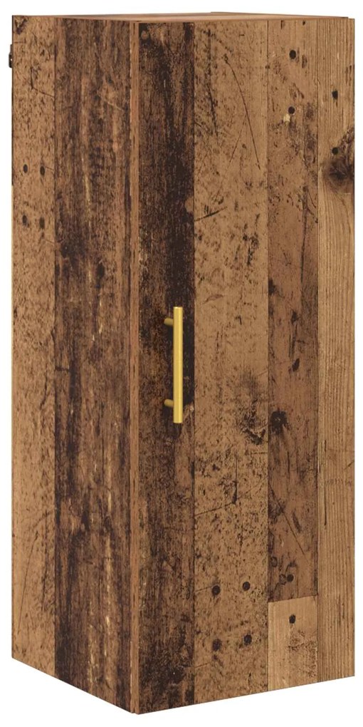 vidaXL Highboard 2 pcs Παλιό Ξύλο Επεξεργασμένο ξύλο