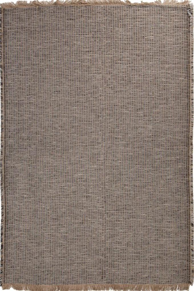 Χαλί Ψάθα Elise 3652 9 Grey-Black Royal Carpet 190X280cm